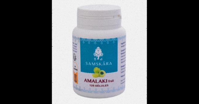Acheter Amalaki - Illustration des fruits d'amalaki et capsules
