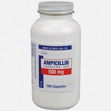 Acheter Ampicillin - illustration d'un comprimé d'antibiotique