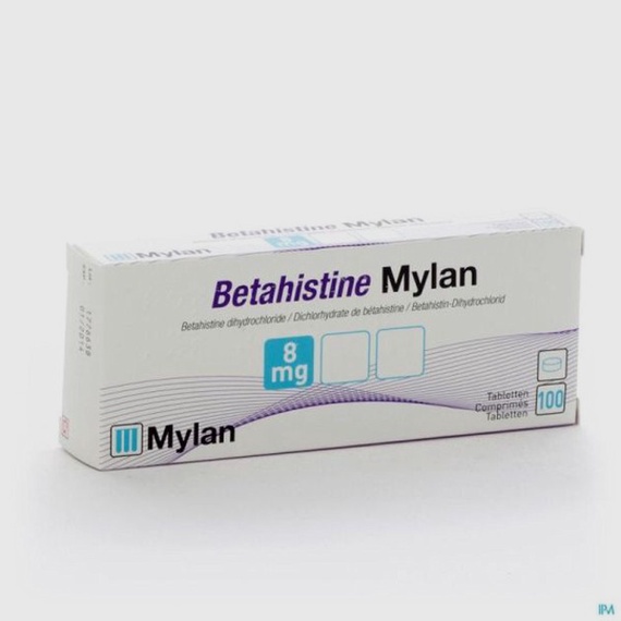 Acheter Betahistine en ligne - comprimés et boîte