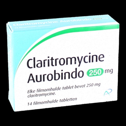 Acheter Clarithromycine - comprimés et flacon de médicament
