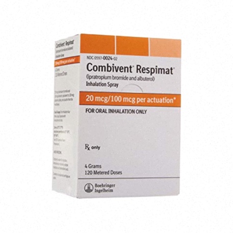 Acheter Combivent - inhalateur et étiquettes de prescription