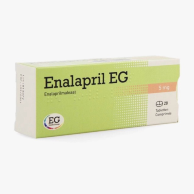 Illustration Enalapril et tension artérielle