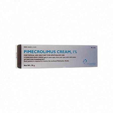 Acheter Pimecrolimus - Tube de crème et logo médical