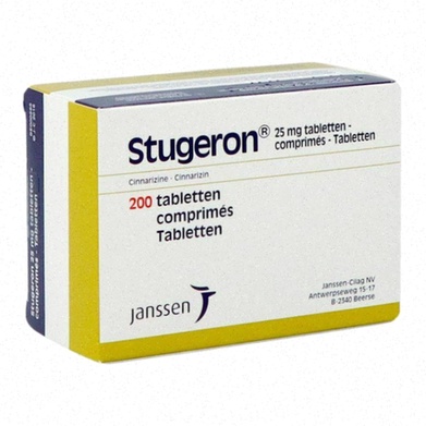 Achat Stugeron - Comprimés et sachets