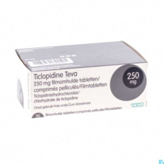 Acheter Ticlopidine - Comprimés et emballage