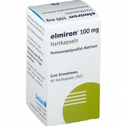Acheter Elmiron en ligne - Flacon de pilules et carte de France