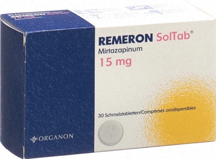 Acheter Remeron - Illustration d'un comprimé de mirtazapine