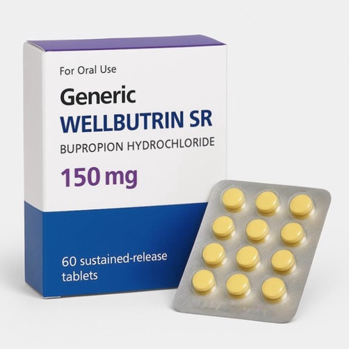 Acheter Wellbutrin - Illustration de comprimés de bupropion